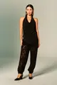 Calça Renda Veludo