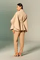 Casaco Poncho Com Faixa