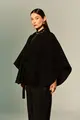 Casaco Poncho Com Faixa