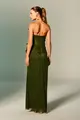 Vestido Festa Tomara Que Caia Tule Com Babado Plissado