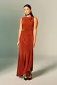 Vestido Festa Drapeados Jersey