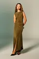 Vestido Festa Drapeados Jersey