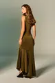 Vestido Festa Drapeados Jersey