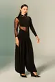 Calça Franzidos Jersey