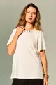 BLusa Trançado Decote Malha