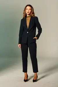 Calça Básica Botão Cós
