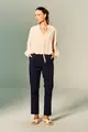 Calça Básica Botão Cós