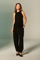 Blusa Decote Degagê Detalhe Renda