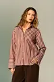 Camisa Listras Manga Longa