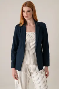 Blazer Com Abotoamento
