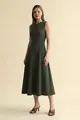 Vestido Decote Alto
