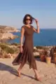 Vestido Assimetria Renda