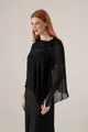 Vestido Alças Com Capa