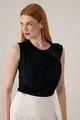 Blusa Malha Detalhes Renda