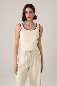 Blusa Tricot Com Detalhes