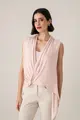 Blusa Transpasse Tricot