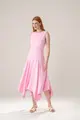 Vestido Assimetria Saia