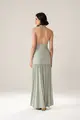 Vestido Frente Única Franzidos Malha