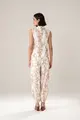 Blusa Bordado Floral Amarrações