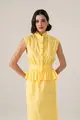 Blusa Acinturada Franzidos