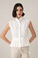 Blusa Acinturada Franzidos