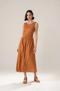 Vestido Detalhe Torcido Cintura