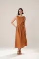 Vestido Detalhe Torcido Cintura