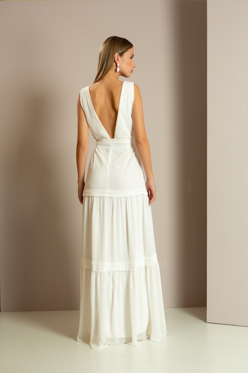 Vestido Pregas - Vestido Pregas - CAVENDISH