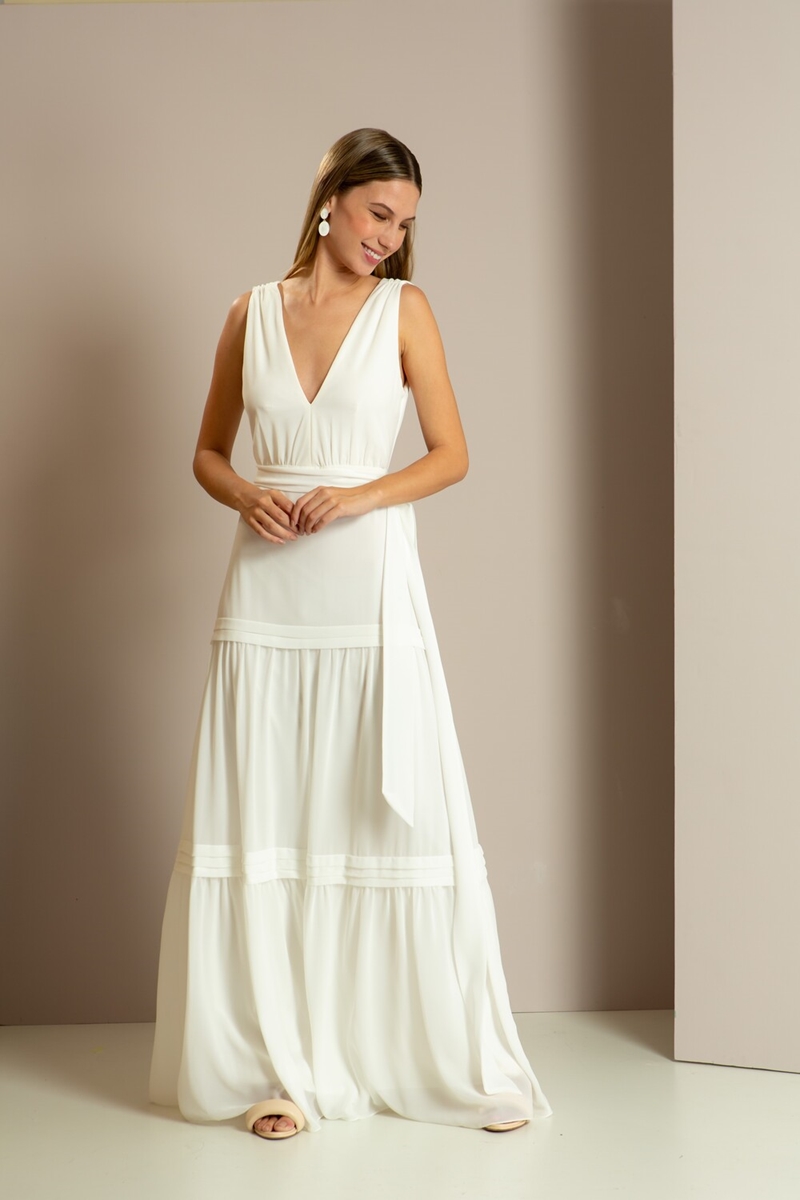 Vestido Pregas - Vestido Pregas - CAVENDISH