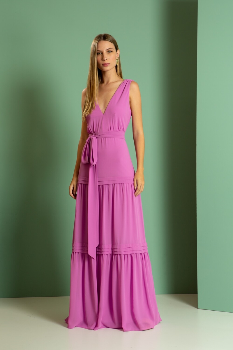 Vestido Pregas - Vestido Pregas - CAVENDISH
