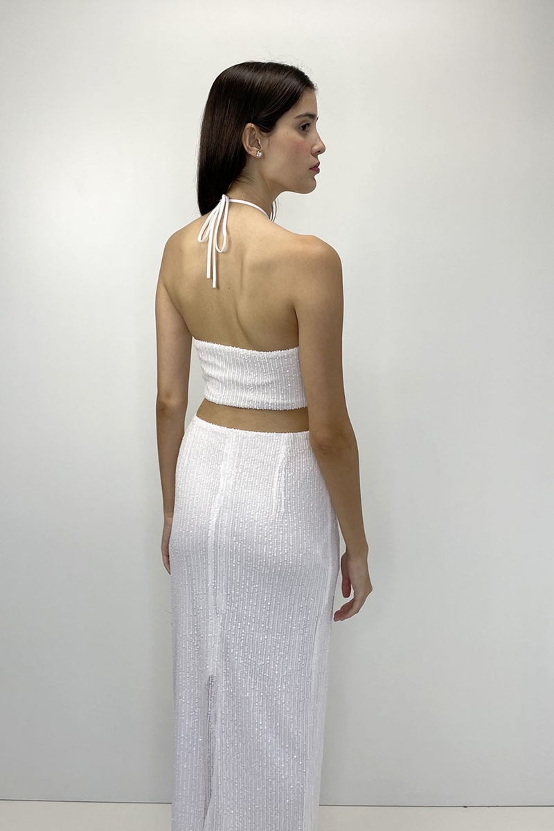 Vestido Curto Serena Satin Gold